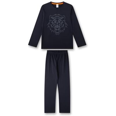 Sanetta Jungen 245879 Pyjamaset, Blau, 152 EU Sanetta Jungen 245879 Pyjamaset, Blau, 152 EU