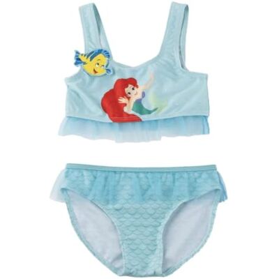 CERDÁ LIFE'S LITTLE MOMENTS Meerjungfrauen-Bikini-Set für Mädchen – Disney Kinderbikini für Strand, Pool und Sommer, schnelltrocknend, Verstellbarer Badeanzug mit Innenfutter, strapazierfähig, ab 3 Jahren CERDÁ LIFE'S LITTLE MOMENTS Meerjungfrauen-Bikini-Set für Mädchen – Disney Kinderbikini für Strand, Pool und Sommer, schnelltrocknend, Verstellbarer Badeanzug mit Innenfutter, strapazierfähig, ab 3 Jahren