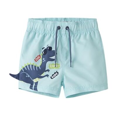 NAME IT Jungen Nmmzakan Swim Shorts, Limpet Shell, 116 NAME IT Jungen Nmmzakan Swim Shorts, Limpet Shell, 116