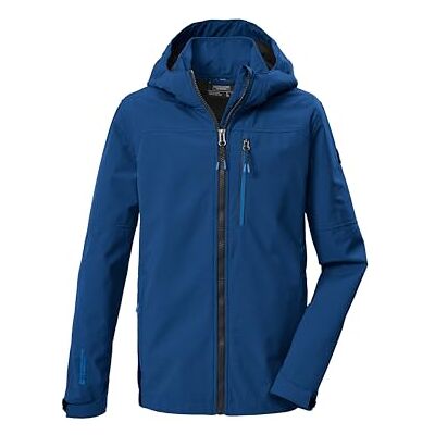 Killtec Jungen Softshelljacke/Outdoorjacke mit Kapuze KOS 143 BYS SFTSHLL JCKT, blau, 176, 44088-000 Killtec Jungen Softshelljacke/Outdoorjacke mit Kapuze KOS 143 BYS SFTSHLL JCKT, blau, 176, 44088-000