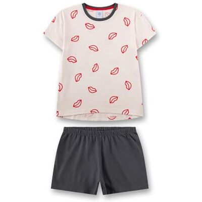 Sanetta Mädchen-Schlafanzug kurz rosa Lippe Hochwertiger und bequemer Schlafanzug aus 100% Baumwolle. Sanetta Mädchen-Schlafanzug kurz rosa Lippe Hochwertiger und bequemer Schlafanzug aus 100% Baumwolle.