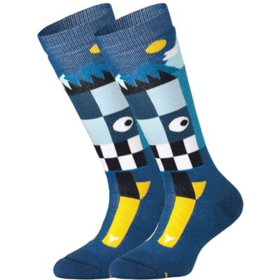 Atomic Junior Ski-Socken in Ocean Größe 35-38 Warme Kinder-Skisocken mit Polsterung für Mädchen & Jungen Kniestrümpfe mit nahtloser Zehenbox Thermosocken aus Merinowolle, Polyester & Nylon Atomic Junior Ski-Socken in Ocean Größe 35-38 Warme Kinder-Skisocken mit Polsterung für Mädchen & Jungen Kniestrümpfe mit nahtloser Zehenbox Thermosocken aus Merinowolle, Polyester & Nylon