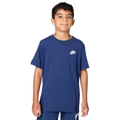 NIKE Baby Jungen K NSW Tee Emb Futura Lbr T-Shirt, Multicolor, 8 Jahre EU NIKE Baby Jungen K NSW Tee Emb Futura Lbr T-Shirt, Multicolor, 8 Jahre EU