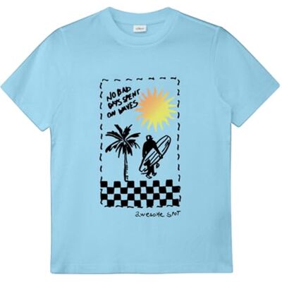 s.Oliver Junior Jungen Shirt 2179281 52D2 blassblau 134/140 s.Oliver Junior Jungen Shirt 2179281 52D2 blassblau 134/140