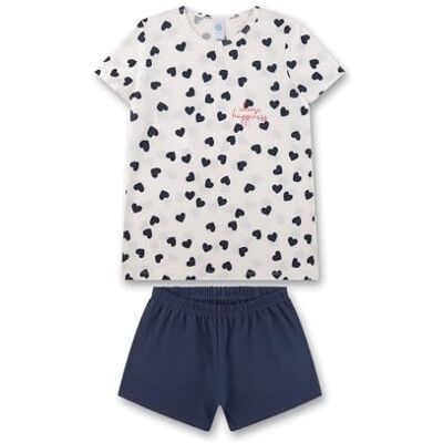 Sanetta Mädchen-Schlafanzug kurz Off-White Hochwertiger und bequemer Schlafanzug aus Baumwolle für Mädchen. Pyjamaset für Mädchen 140 Sanetta Mädchen-Schlafanzug kurz Off-White Hochwertiger und bequemer Schlafanzug aus Baumwolle für Mädchen. Pyjamaset für Mädchen 140
