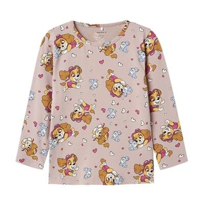 NAME IT Mädchen Nmfjiddi Paw Ls Top Cplg, Burnished Lilac, 92 EU NAME IT Mädchen Nmfjiddi Paw Ls Top Cplg, Burnished Lilac, 92 EU