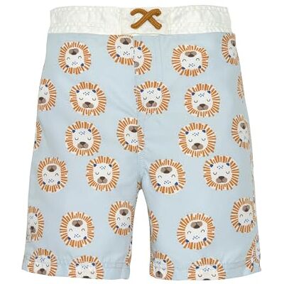 LÄSSIG Baby Kinder UV Badehose Badeshort mit integrierter Schwimmwindel/Board Shorts Lion Powder Blue, 13-18 Monate, Größe: 86 LÄSSIG Baby Kinder UV Badehose Badeshort mit integrierter Schwimmwindel/Board Shorts Lion Powder Blue, 13-18 Monate, Größe: 86