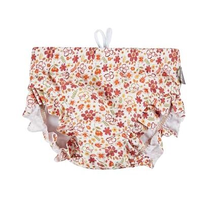 Sterntaler Badehose Blumen – UV-Schutz 50+ Schwimmhose Mädchen – Baby Badehose mit Blumen-Print, Volants & Windeleinsatz bis Größe 86/92, Bademode für Schwimmbad und Strand – Ecru, Größe 104 Sterntaler Badehose Blumen – UV-Schutz 50+ Schwimmhose Mädchen – Baby Badehose mit Blumen-Print, Volants & Windeleinsatz bis Größe 86/92, Bademode für Schwimmbad und Strand – Ecru, Größe 104