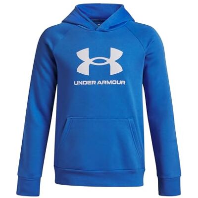 Under Armour Boy's Ua Rival Fleece Bl Hoodie Sweatshirt Under Armour Boy's Ua Rival Fleece Bl Hoodie Sweatshirt