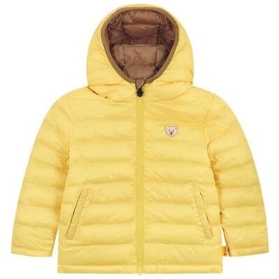 Steiff Wendejacke EU Größe 104 cream gold, Outdoor Wende-Jacke, Übergangsjacke, Kinderjacke wasserabweisend, 2in1 Wendejacke, warm und bequem, waschmaschinenfest Steiff Wendejacke EU Größe 104 cream gold, Outdoor Wende-Jacke, Übergangsjacke, Kinderjacke wasserabweisend, 2in1 Wendejacke, warm und bequem, waschmaschinenfest