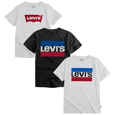 Levi's Boy's T-Shirt 3 Pack Levi's Boy's T-Shirt 3 Pack