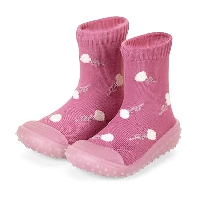 Sterntaler Adventure -Socks Blumen für Mädchen Kindersocken mit Gummisohle Adventure Socks mit Motiv purpur, 26 Sterntaler Adventure -Socks Blumen für Mädchen Kindersocken mit Gummisohle Adventure Socks mit Motiv purpur, 26