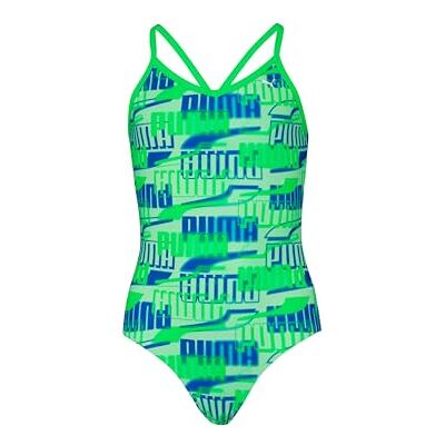 Puma Swim Girls Printed Swimsuit 1P Puma Swim Girls Printed Swimsuit 1P