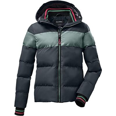 Killtec Mädchen Kow 192 Grls Qltd Jckt Winterjacke/ Jacke In Daunenoptik Mit Kapuze, Dunkel Aquaverde, 152 EU Killtec Mädchen Kow 192 Grls Qltd Jckt Winterjacke/ Jacke In Daunenoptik Mit Kapuze, Dunkel Aquaverde, 152 EU