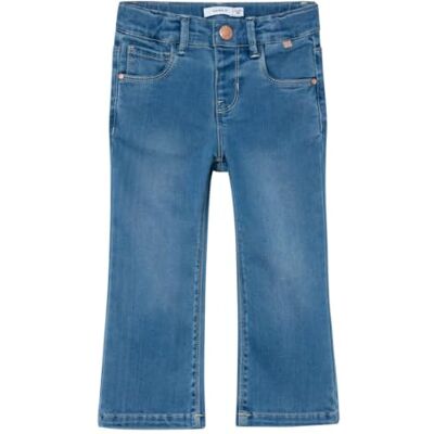 NAME IT Mädchen Nmfsalli Bootcut Jeans 8292-to Noos, Light Blue Denim, 98 NAME IT Mädchen Nmfsalli Bootcut Jeans 8292-to Noos, Light Blue Denim, 98
