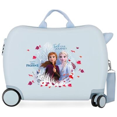 Disney Frozen Die Eiskönigin Trust Your Journey Kinder-Koffer Blau 50x38x20 cms Hartschalen ABS Kombinationsschloss 38L 2,1Kgs 4 Räder Handgepäck Disney Frozen Die Eiskönigin Trust Your Journey Kinder-Koffer Blau 50x38x20 cms Hartschalen ABS Kombinationsschloss 38L 2,1Kgs 4 Räder Handgepäck