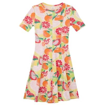 s.Oliver Junior Mädchen Dress 2178035 04A1 Creme 152 s.Oliver Junior Mädchen Dress 2178035 04A1 Creme 152