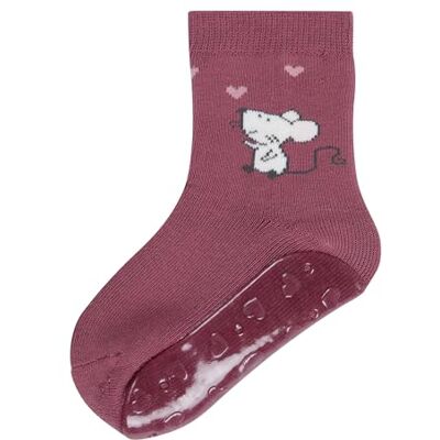 Sterntaler Fliesen Flitzer SOFT Mädchen – Stoppersocken mit Motiv Maus – hoher Baumwollanteil – weich mit Innenfrottee – Baby- und Kinder Haussocken – beerenrosa, Gr. 18 Sterntaler Fliesen Flitzer SOFT Mädchen – Stoppersocken mit Motiv Maus – hoher Baumwollanteil – weich mit Innenfrottee – Baby- und Kinder Haussocken – beerenrosa, Gr. 18
