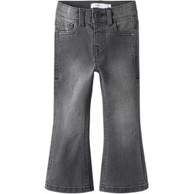 NAME IT Mädchen Nmfpolly Bootcut Jeans 1061-Dt Tb, Medium Grey Denim, 98 cm NAME IT Mädchen Nmfpolly Bootcut Jeans 1061-Dt Tb, Medium Grey Denim, 98 cm