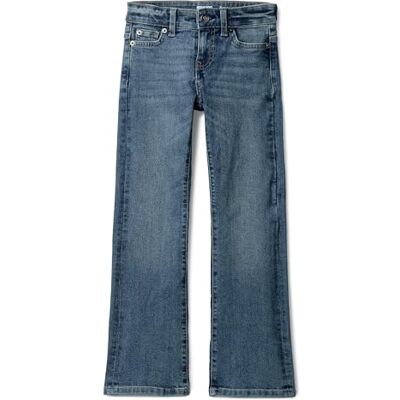 Amazon Essentials Mädchen Schmal geschnittene Bootcut-Jeans aus Stretch, Verwaschenes Blau, 10 Jahre Große Größen Amazon Essentials Mädchen Schmal geschnittene Bootcut-Jeans aus Stretch, Verwaschenes Blau, 10 Jahre Große Größen