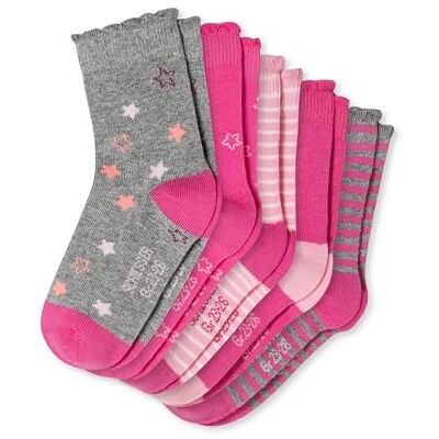 Schiesser Mädchen Kinder Kids Größe 19 Bis 34 Strümpfe Socken 5er Pack, Sortiert 1_173046, 19-22 EU Schiesser Mädchen Kinder Kids Größe 19 Bis 34 Strümpfe Socken 5er Pack, Sortiert 1_173046, 19-22 EU