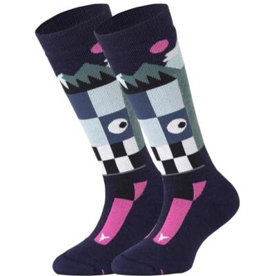 Atomic Junior Ski-Socken in Deep Ocean Größe 27-30 Warme Kinder-Skisocken mit Polsterung für Mädchen & Jungen Kniestrümpfe mit nahtloser Zehenbox Thermosocken aus Merinowolle Polyester & Nylon Atomic Junior Ski-Socken in Deep Ocean Größe 27-30 Warme Kinder-Skisocken mit Polsterung für Mädchen & Jungen Kniestrümpfe mit nahtloser Zehenbox Thermosocken aus Merinowolle Polyester & Nylon