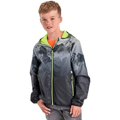 Killtec Jungen Lyse BYS JCKT B Funktionsjacke/Regenjacke mit Kapuze, packbar, schwarz, 176 Killtec Jungen Lyse BYS JCKT B Funktionsjacke/Regenjacke mit Kapuze, packbar, schwarz, 176