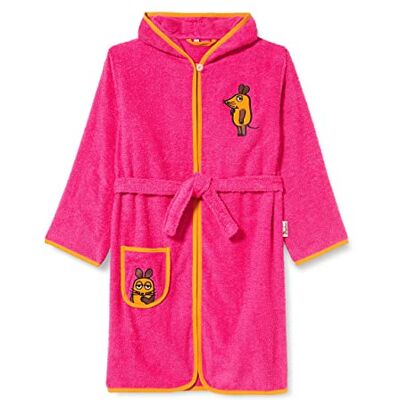 Playshoes Morgenmantel Unisex Kinder,pink Die Maus,146-152 Playshoes Morgenmantel Unisex Kinder,pink Die Maus,146-152