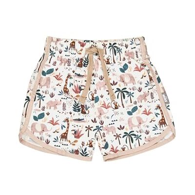 Sterntaler Badeshorts Safari Print UV-Schutz 50+ Schwimmhose Jungen Beachwear Baby Schwimmpanty mit Windeleinsatz bis Größe 86/92 und verstellbarem Kordelzug im Bund, Farbe Ecru, Größe 80 Sterntaler Badeshorts Safari Print UV-Schutz 50+ Schwimmhose Jungen Beachwear Baby Schwimmpanty mit Windeleinsatz bis Größe 86/92 und verstellbarem Kordelzug im Bund, Farbe Ecru, Größe 80