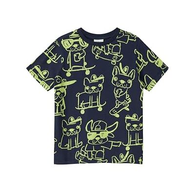 s.Oliver Junior T-Shirt mit Allover Print s.Oliver Junior T-Shirt mit Allover Print