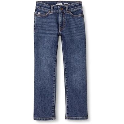 Amazon Essentials Jungen Regular Straight Cut Jeans, Mittlere Waschung, 11 Jahre Amazon Essentials Jungen Regular Straight Cut Jeans, Mittlere Waschung, 11 Jahre