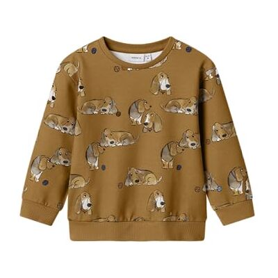 NAME IT Jungen Nmmkody Ls Nreg Sweat Unb, Dull Gold, 116 EU NAME IT Jungen Nmmkody Ls Nreg Sweat Unb, Dull Gold, 116 EU