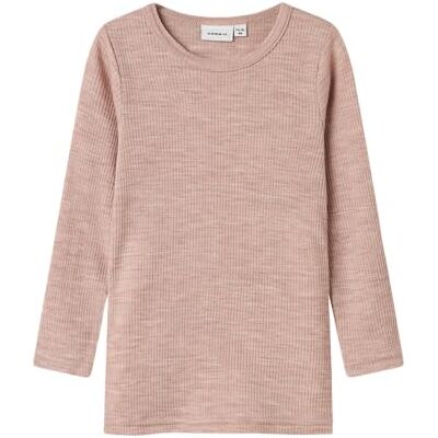 NAME IT Unisex Kinder Nmnwax Wool Rib Ls Top Noos, Shadow Gray, 92 EU NAME IT Unisex Kinder Nmnwax Wool Rib Ls Top Noos, Shadow Gray, 92 EU