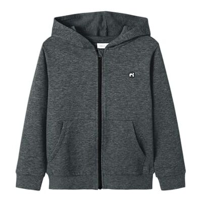 NAME IT Jungen Nkmvimo Ls Sweat Card Bru Noos, Dark Grey Melange, 146-152 EU NAME IT Jungen Nkmvimo Ls Sweat Card Bru Noos, Dark Grey Melange, 146-152 EU