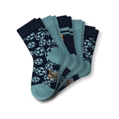 Schiesser Jungen Kinder 5 Pack Socken Kids Strümpfe Größe 19 bis 34 Schiesser Jungen Kinder 5 Pack Socken Kids Strümpfe Größe 19 bis 34