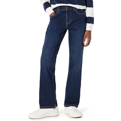 Amazon Essentials Jungen Regular-Fit-Bootcut-Jeans mit Mittlerem Stretchanteil, Dunkle Mitternacht, 9 Jahre Amazon Essentials Jungen Regular-Fit-Bootcut-Jeans mit Mittlerem Stretchanteil, Dunkle Mitternacht, 9 Jahre