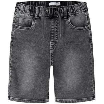 NAME IT Jungen Nkmryan Jogger DNM L Shorts 6300-Th Noos, Medium Grey Denim, 104 EU NAME IT Jungen Nkmryan Jogger DNM L Shorts 6300-Th Noos, Medium Grey Denim, 104 EU