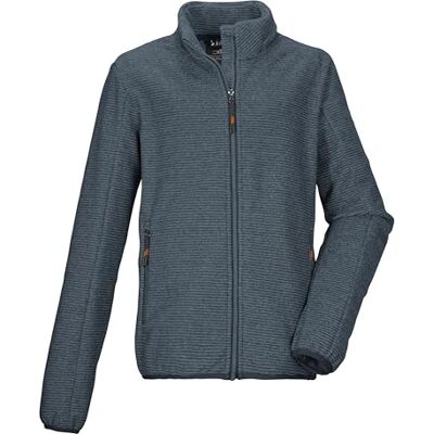 Killtec Jungen Strickfleecejacke/Fleecejacke mit Stehkragen KOW 224 BYS KNTFLC JCKT, nachtblau, 164, 43510-000 Killtec Jungen Strickfleecejacke/Fleecejacke mit Stehkragen KOW 224 BYS KNTFLC JCKT, nachtblau, 164, 43510-000