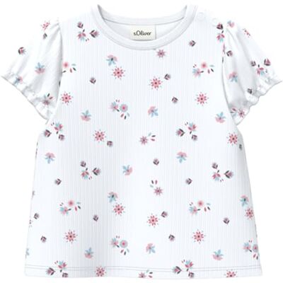 s.Oliver Junior Baby Shirt 2180187 01A1 weiß 74 s.Oliver Junior Baby Shirt 2180187 01A1 weiß 74