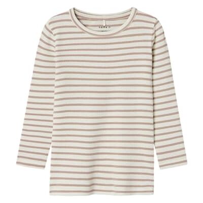 NAME IT Unisex Nmnbani Top Noos Langarmshirt, Pure Cashmere, 110 EU NAME IT Unisex Nmnbani Top Noos Langarmshirt, Pure Cashmere, 110 EU