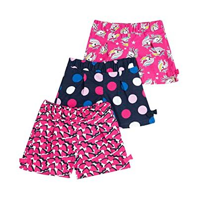 Chicco , Mädchen Shorts, 3er-Set Shorts, Aus 100% Baumwolle, Für Modische Frühlings- und Sommeroutfits, Kleidung Für Mädchen und Jugendliche Chicco , Mädchen Shorts, 3er-Set Shorts, Aus 100% Baumwolle, Für Modische Frühlings- und Sommeroutfits, Kleidung Für Mädchen und Jugendliche