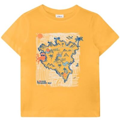 s.Oliver Junior Jungen Shirt 2177390 2440 ORANGE 116/122 s.Oliver Junior Jungen Shirt 2177390 2440 ORANGE 116/122