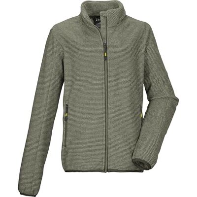 Killtec Jungen Strickfleecejacke/Fleecejacke mit Stehkragen KOW 224 BYS KNTFLC JCKT, dunkeloliv, 152, 43510-000 Killtec Jungen Strickfleecejacke/Fleecejacke mit Stehkragen KOW 224 BYS KNTFLC JCKT, dunkeloliv, 152, 43510-000