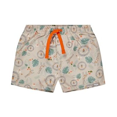 Sterntaler Badeshorts Safari – Baby- & Kinderbadeshorts aus schnelltrocknendem Material mit Safari-Muster, Kordelzug am Bund und Windeleinsatz bis Gr. 86/92, UV-Schutz 50+, beige, Größe 80 Sterntaler Badeshorts Safari – Baby- & Kinderbadeshorts aus schnelltrocknendem Material mit Safari-Muster, Kordelzug am Bund und Windeleinsatz bis Gr. 86/92, UV-Schutz 50+, beige, Größe 80