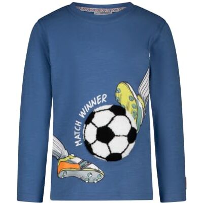 SALT AND PEPPER Langarmshirt mit Fussball Stickerei für Jungen SALT AND PEPPER Langarmshirt mit Fussball Stickerei für Jungen