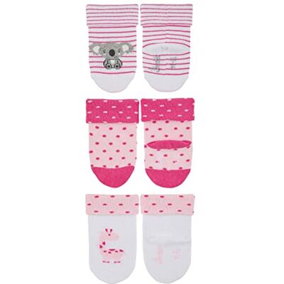 Sterntaler Baby Mädchen Baby Socken Baby-Jungen Söckchen 3er-Pack Koala Socken Babysocken, Babykleidung, mit Haimotiv waschbar weiß, 13-14 jahre Sterntaler Baby Mädchen Baby Socken Baby-Jungen Söckchen 3er-Pack Koala Socken Babysocken, Babykleidung, mit Haimotiv waschbar weiß, 13-14 jahre