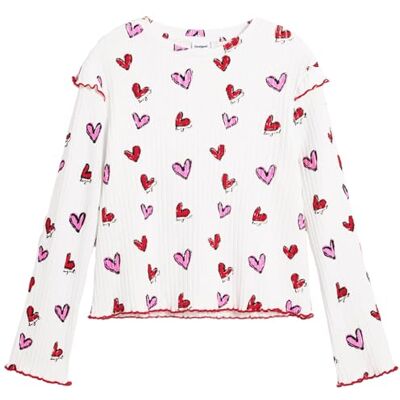 Desigual TS_Amore, 1001 Ecru, 13/14 Desigual TS_Amore, 1001 Ecru, 13/14