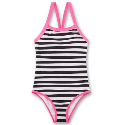 Sanetta Mädchen 440592 Badeanzug, pink, 140 cm Sanetta Mädchen 440592 Badeanzug, pink, 140 cm
