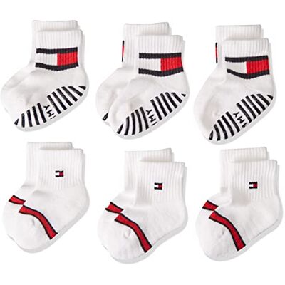 Tommy Hilfiger Unisex Baby Crew Sock Socken (6er Pack) Tommy Hilfiger Unisex Baby Crew Sock Socken (6er Pack)