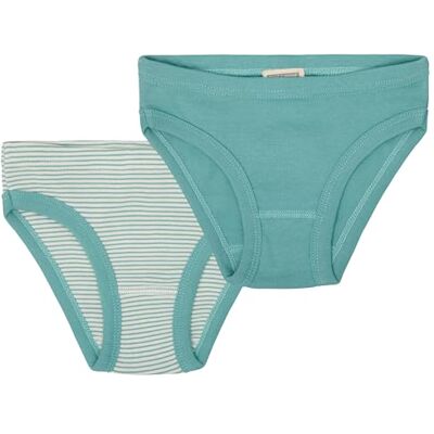 loud + proud Doppelpack Kinder Unterhosen Slips, Feinripp aus Bio Baumwolle und GOTS Zertifiziert loud + proud Doppelpack Kinder Unterhosen Slips, Feinripp aus Bio Baumwolle und GOTS Zertifiziert